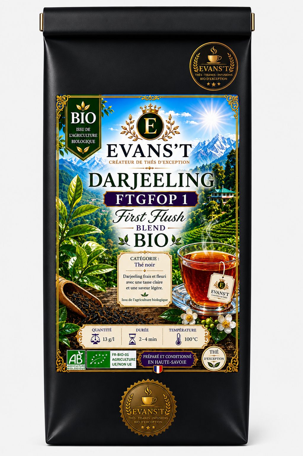 Darjeeling FTGFOP 1 First Flush Blend BIO